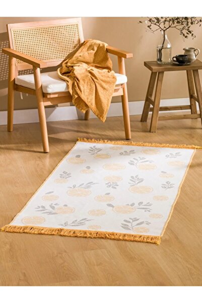 LC Waikiki LCW HOME Karışık Çift Taraflı Püsküllü Halı 80x150 Cm