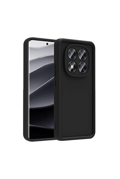 TechTrove Redmi Note 15 Pro 5G Kılıf Kamera ve Kenar Koruma Çıkıntılı Soft Re...