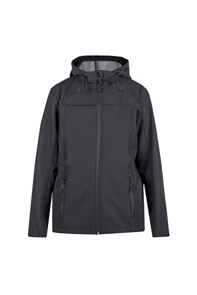 cevheri store معطف نسائي بغطاء رأس سوفتشيل