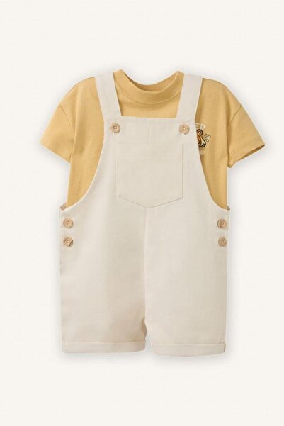 DeFacto Animal Printed 2-Piece Set for Baby Boy (26 Sm)