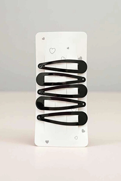 Srctech Σετ 5 πλαϊνών αγκράφων σε μαύρο χρώμα