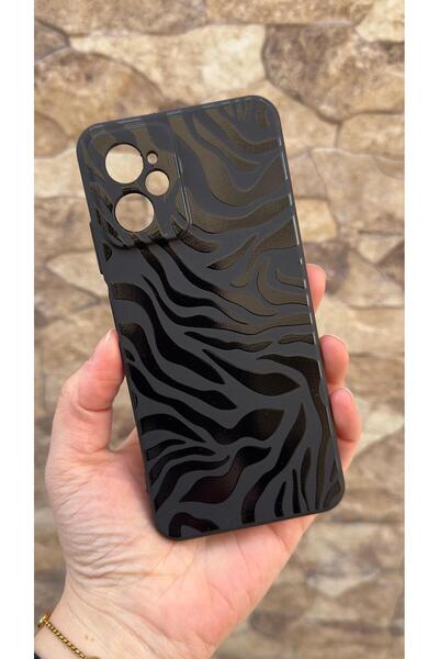 Vip Case Casper Via X30 Compatible Zebra Patterned Silicone Shock-Absorbing C...
