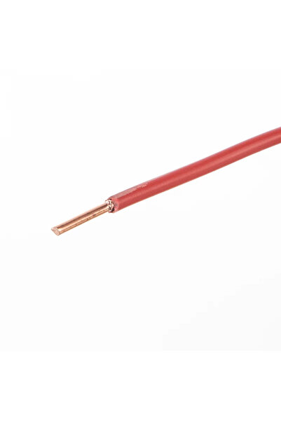 OEM FY electrical cable, H07V-U, 6 mm², 10 meters, red