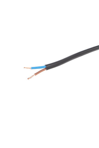 OEM Ηλεκτρικό καλώδιο MYYUP, H03VVH2-F, 2 x 0,75 mm², 50 μέτρα, μαύρο