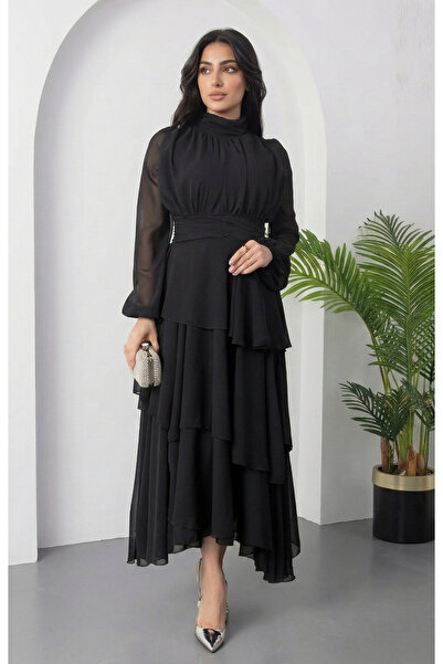 MQ A soft chiffon dress | A delicate touch with an elegant look from Style – ...