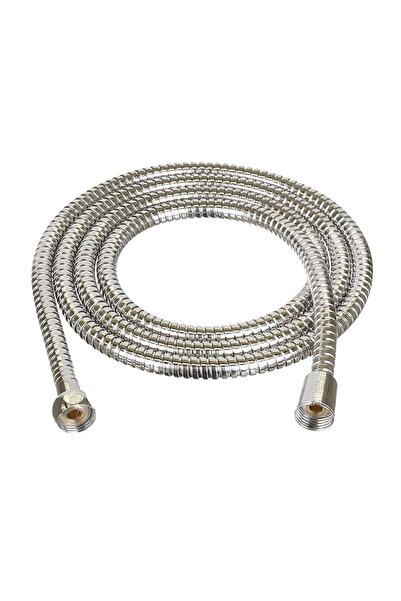 OEM Εύκαμπτος σωλήνας ντους, μήκος 2 μέτρα, μεταλλικός, χρώμιο
