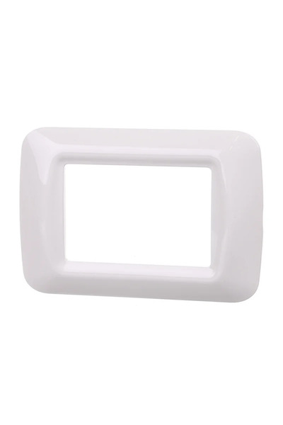 OEM Gewiss Top System triple decorative frame, for modular equipment, IP20, w...