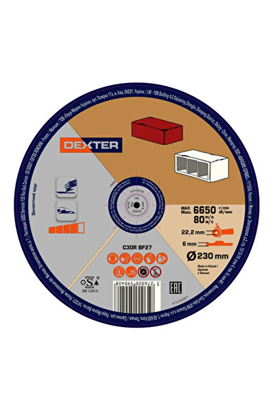Dexter Disc taiere Dexter, pentru ceramica, Ø 230 x 6 mm