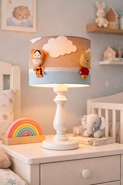 Leobabyroom Winnie The Pooh ve Tigger Oyuncaklı Bebek Çocuk Odası Tasarım Aba...