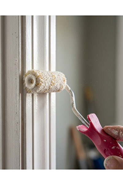 Lisinya مجموعة رولات طلاء صغيرة مقاس 10 سم، فرشاة رولات طلاء للمساحات الضيقة ...