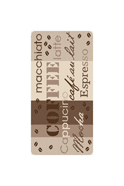 OEM Flex Χαλί , πολυπροπυλένιο, 75 x 150 εκατοστά, σχέδιο καφέ