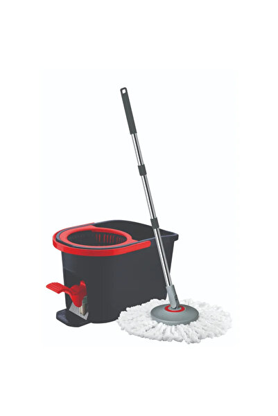 OEM Κάδος με πεντάλ, περιστροφικό στύφτη και σετ σφουγγαρίστρας μικροϊνών, 16...