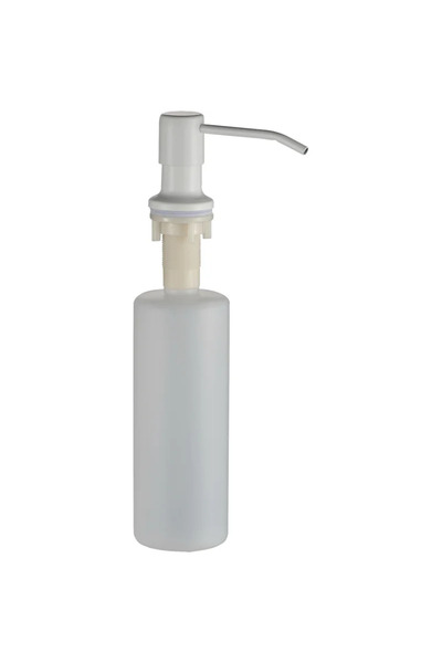 OEM Built-in detergent dispenser, made of metal and plastic, 0.5 L, white head