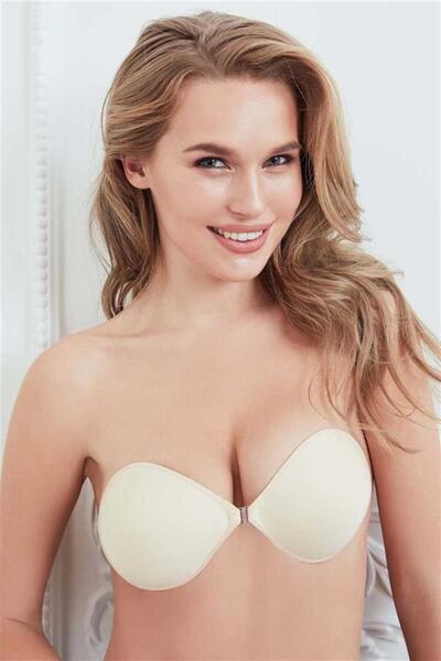 Aria's Closet Arias Closet Wireless Seamless Unpadded Strapless Front Opening...