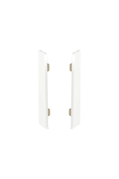 OEM Terminatie pentru plinta PVC, 80 mm, Vigo, alb, 2 buc/pachet