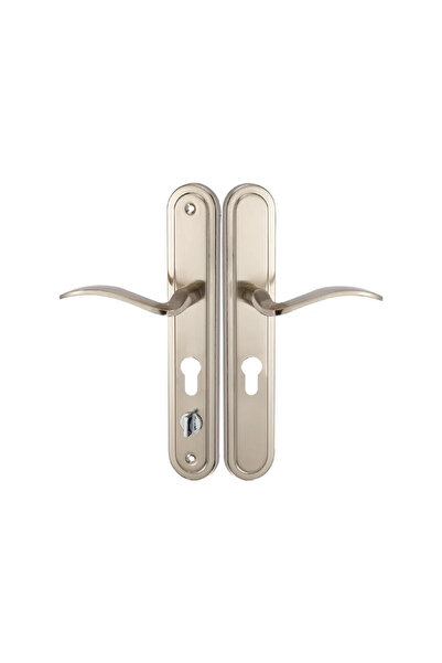 OEM Maner cu sild usa exterior, Irma, 68 mm, pentru cilindru, aluminiu, argin...