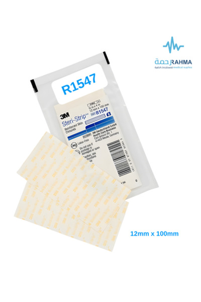 Generic 3M Steri-Strip Reenforced Skin Chicors عبوة تحتوي علي 10 قطع (60شريط)