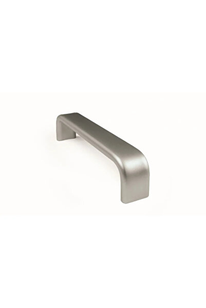 OEM Furniture handle, 128 mm, aluminum, gray, matte finish