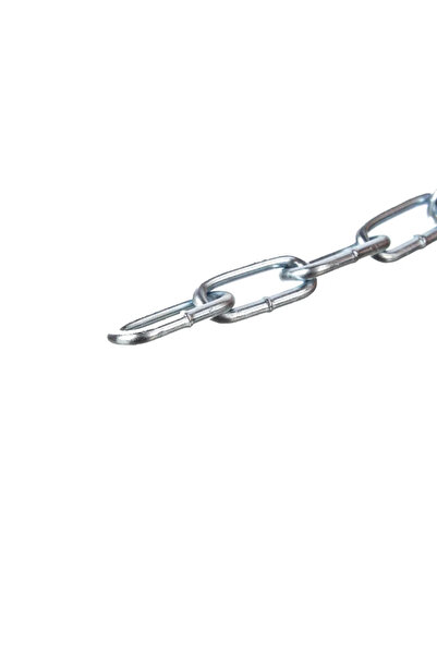 OEM Αλυσίδα από γαλβανισμένο χάλυβα, μακριές συνδέσεις, Ø 5 mm x 25 μέτρα, μέ...