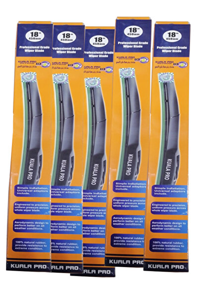 Kuala Pro كرتون مساحات ماليزي رياضي 450 MML مقاس 18 عدد 10 قطع