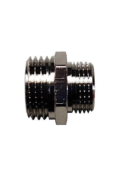 OEM Μειωμένη θηλή, ορείχαλκος, εξωτερικό σπείρωμα, σύνδεση 1/2' - 3/8', επιχρ...