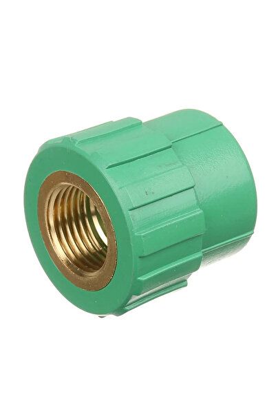 OEM Ρακόρ σωλήνα PPR, εσωτερικό σπείρωμα, Ø 25 mm x 1/2', PN25, πράσινο