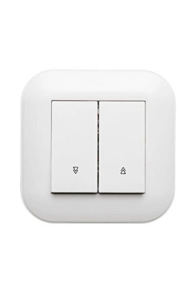 OEM Ovivo Loft Sun Visor switch, double, classic, IP20, white