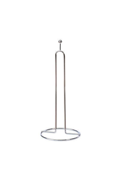 OEM Paper roll holder, metal, Ø 15 x H 31 centimeters, gray