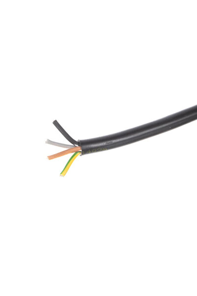 OEM MYYM electrical cable, H05VV-F, 4 x 1.5 mm², 75 meters, black