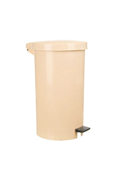 OEM Πλαστικός κάδος απορριμμάτων, άνοιγμα πεντάλ, 35 λίτρα, κρεμ