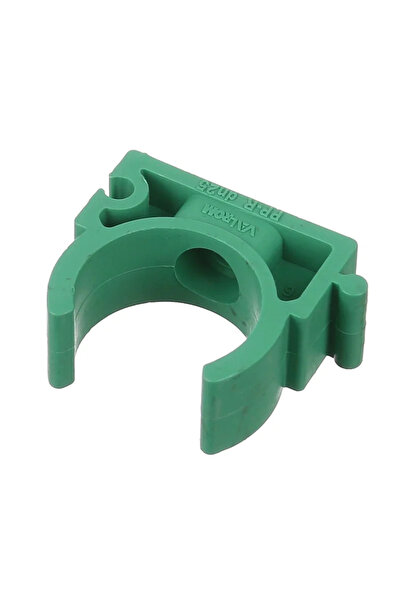 OEM Simple clamp, for PPR pipe, Ø 25 mm, PN 25, green