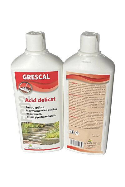 OEM Деликатна киселина за измиване след полагане на керамични плочки, Grescal...