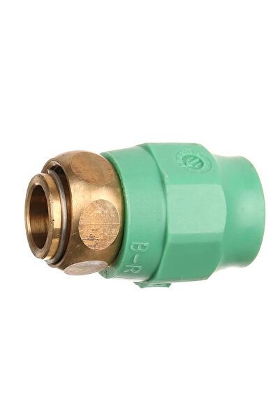 OEM Racord olandez pentru teava PPR, filet interior, Ø 25 mm x 3/4', PN25, verde