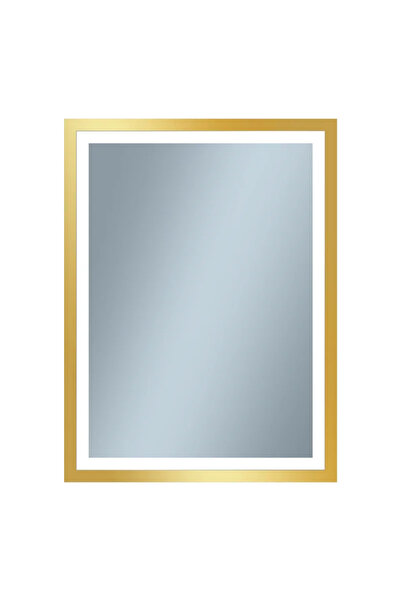OEM Καθρέφτης μπάνιου Venti LED, 60 x 80 cm, χρυσός