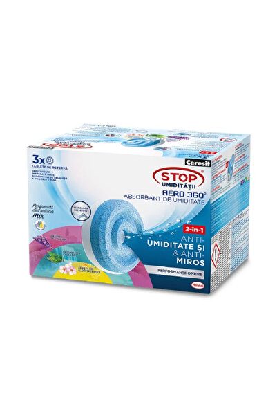 OEM Rezerva absorbant umiditate Ceresit, parfum mix, 450 g, 3 rezerve