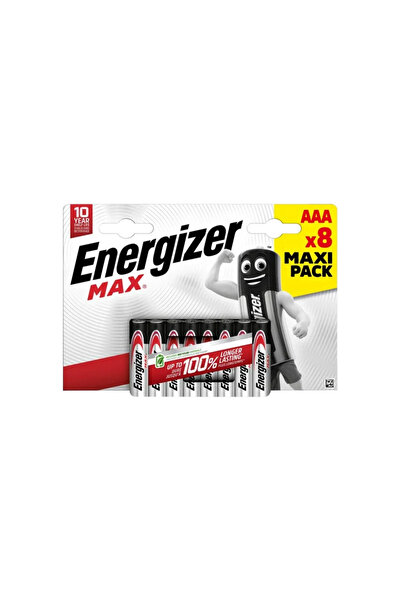 OEM Αλκαλικές μπαταρίες Energizer Max AAA (σετ 8 τεμαχίων)