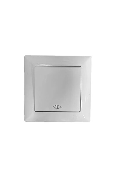 OEM Gunsan Visage single cross head switch, classic, IP20, white