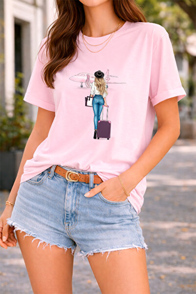 YUNAYT ΓΥΝΑΙΚΕΙΑ ΛΕΠΤΟΜΕΡΗ ΕΚΤΥΠΩΣΗ ΜΕΓΕΘΟΣ ΦΑΡΔΙ ΚΟΜΜΕΝΟ T-SHIRT ΠΟΔΗΛΑΤΟ