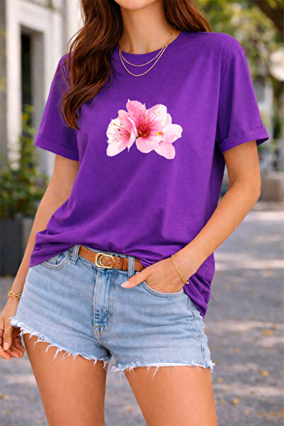 YUNAYT ΓΥΝΑΙΚΕΙΑ ΛΕΠΤΟΜΕΡΗ ΕΚΤΥΠΩΣΗ ΜΕΓΕΘΟΣ ΦΑΡΔΙ ΚΟΜΜΕΝΟ T-SHIRT ΠΟΔΗΛΑΤΟ