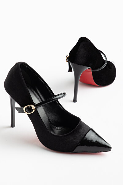 ELEVAM Velvet Luxe Women's Heeled Shoes Stiletto Heel Evening Dress Shoes