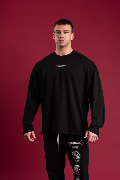 LEGACY'S ROAD Aestehetic Oversize Uzun Kollu T-shirt