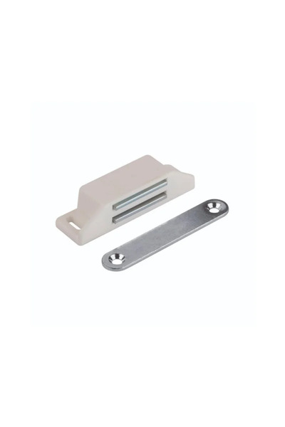 OEM Incuietoare magnetica pentru mobila, max 8 kg, alb (set 2 buc)