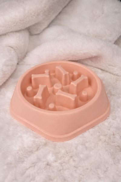 Kedi Köpek Yavaş Besleyici Mama Kabı - Anti-Boğulma & Sağlıklı Beslenme