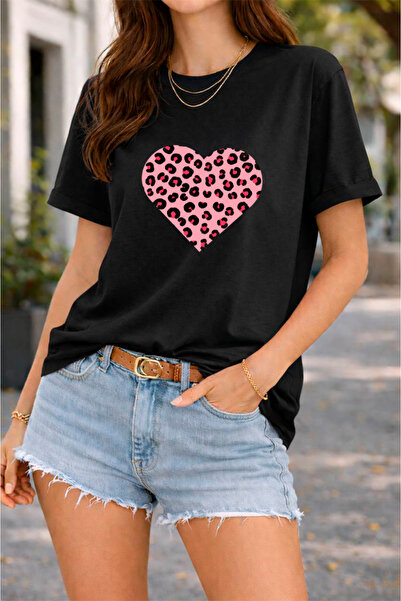 YUNAYT ΓΥΝΑΙΚΕΙΑ ΛΕΠΤΟΜΕΡΗ ΕΚΤΥΠΩΣΗ ΜΕΓΕΘΟΣ ΦΑΡΔΙ ΚΟΜΜΕΝΟ T-SHIRT ΠΟΔΗΛΑΤΟ