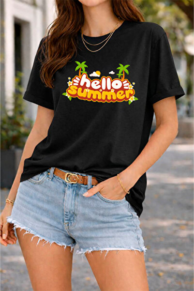 YUNAYT ΓΥΝΑΙΚΕΙΑ ΛΕΠΤΟΜΕΡΗ ΕΚΤΥΠΩΣΗ ΜΕΓΕΘΟΣ ΦΑΡΔΙ ΚΟΜΜΕΝΟ T-SHIRT ΠΟΔΗΛΑΤΟ