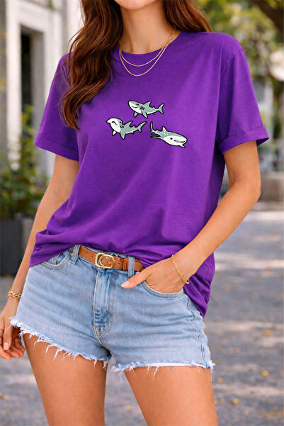 YUNAYT ΓΥΝΑΙΚΕΙΑ ΛΕΠΤΟΜΕΡΗ ΕΚΤΥΠΩΣΗ ΜΕΓΕΘΟΣ ΦΑΡΔΙ ΚΟΜΜΕΝΟ T-SHIRT ΠΟΔΗΛΑΤΟ