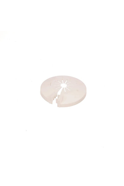 OEM Masking ornament, plastic, white