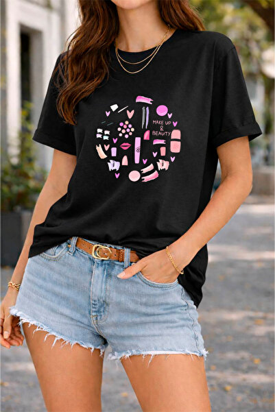 YUNAYT ΓΥΝΑΙΚΕΙΑ ΛΕΠΤΟΜΕΡΗ ΕΚΤΥΠΩΣΗ ΜΕΓΕΘΟΣ ΦΑΡΔΙ ΚΟΜΜΕΝΟ T-SHIRT ΠΟΔΗΛΑΤΟ