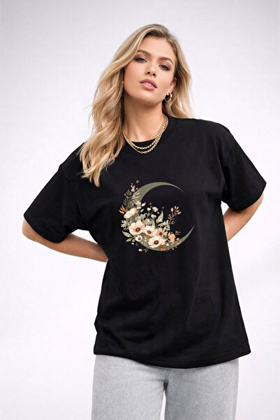 YUNAYT ΓΥΝΑΙΚΕΙΑ ΛΕΠΤΟΜΕΡΗ ΕΚΤΥΠΩΣΗ ΜΕΓΕΘΟΣ ΦΑΡΔΙ ΚΟΜΜΕΝΟ T-SHIRT ΠΟΔΗΛΑΤΟ