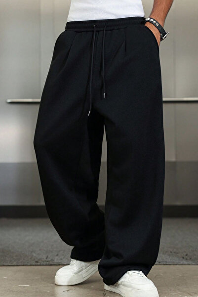 Gymhard Basic Oversized Cotton Knit Joggers